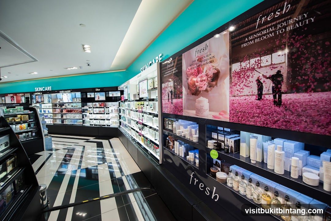 Cosmetics store interior