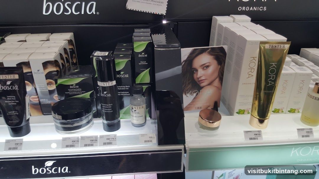 Skincare Products Display