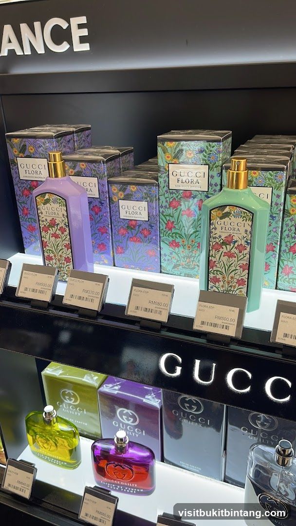 Gucci Fragrances Display