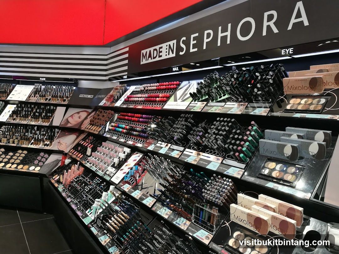 Sephora Makeup Display