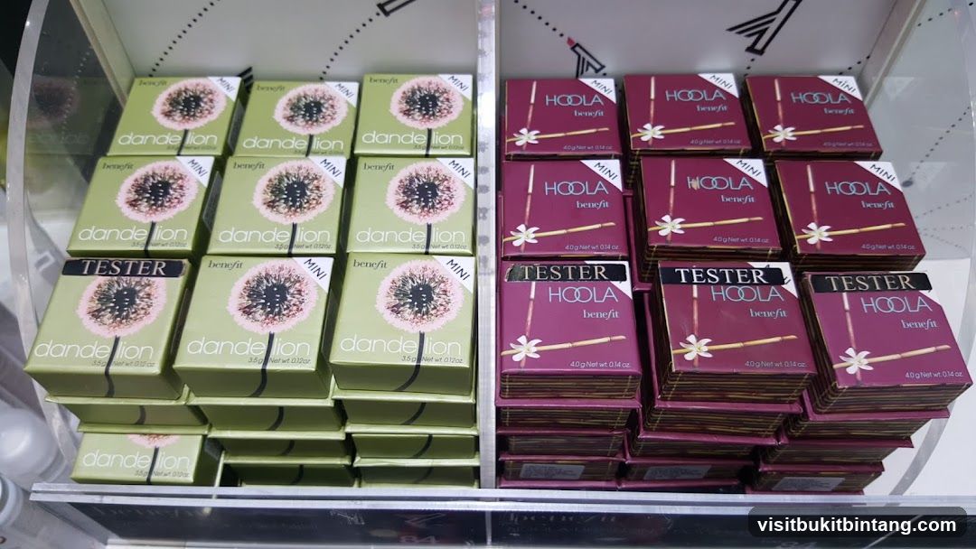 Benefit Cosmetics Display