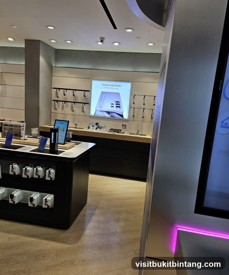 Electronics store display