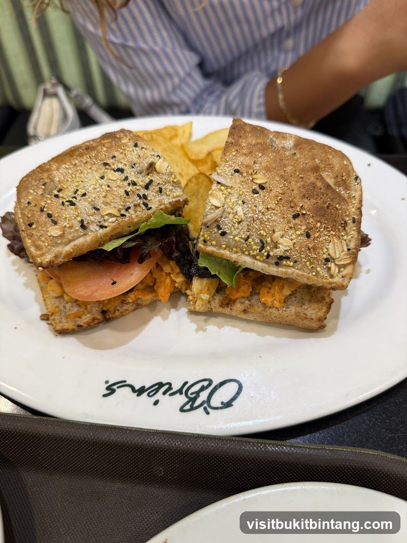 Sandwich and Chips