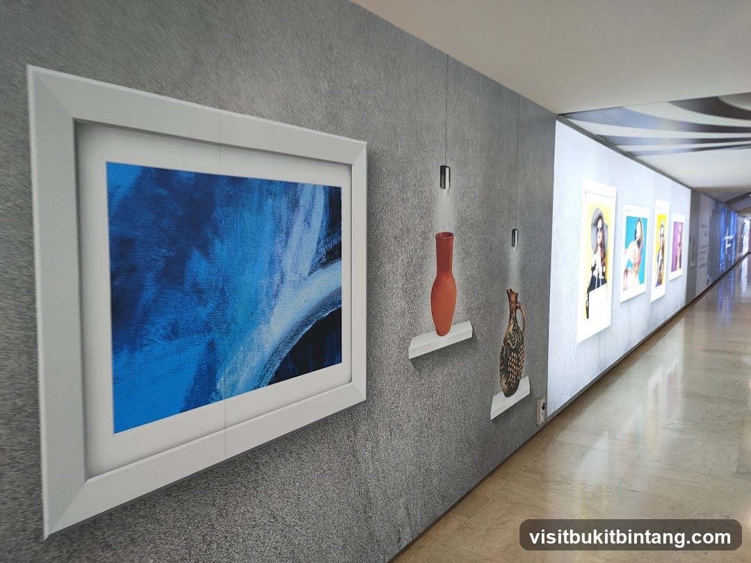Art Exhibition Hallway