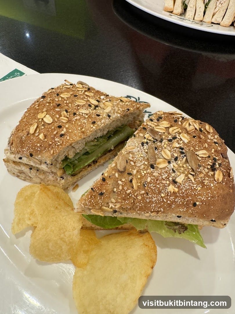Sandwich and Chips