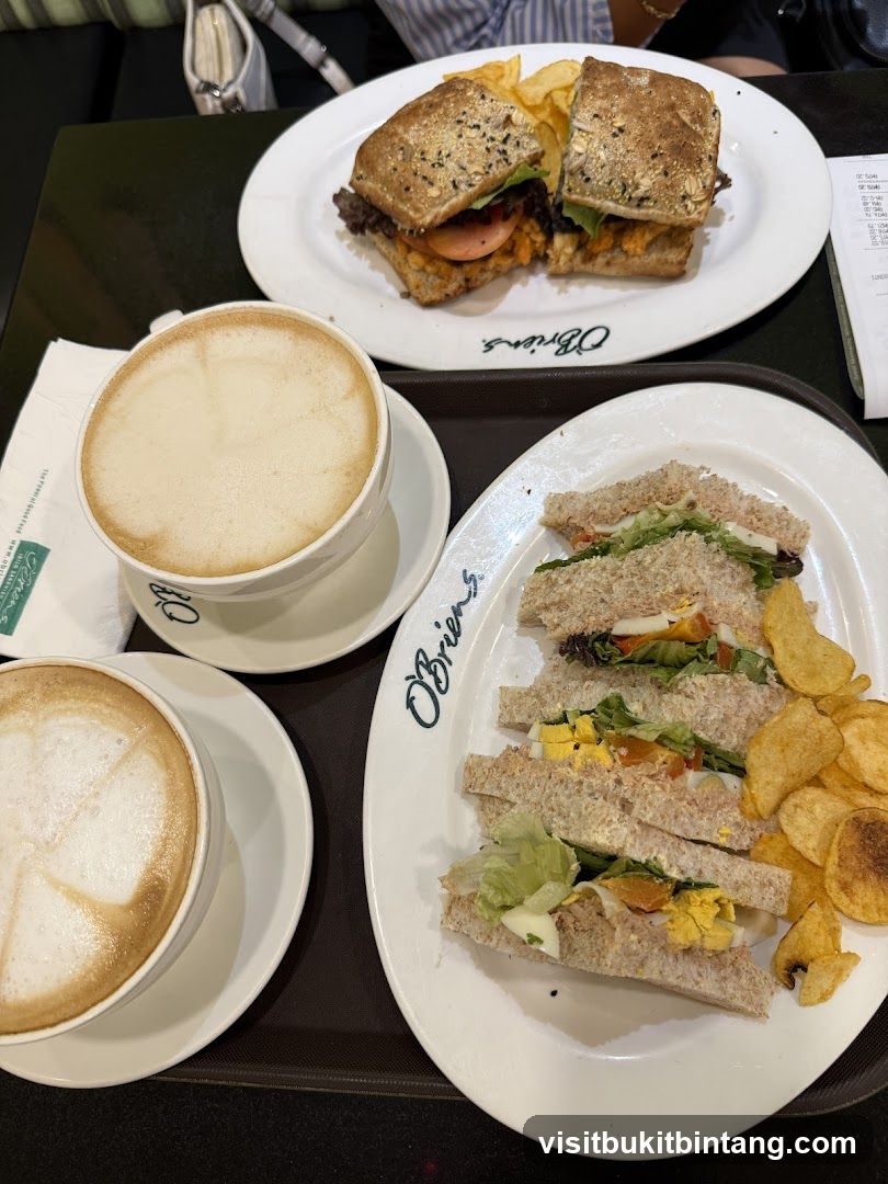 Sandwiches and Coffee