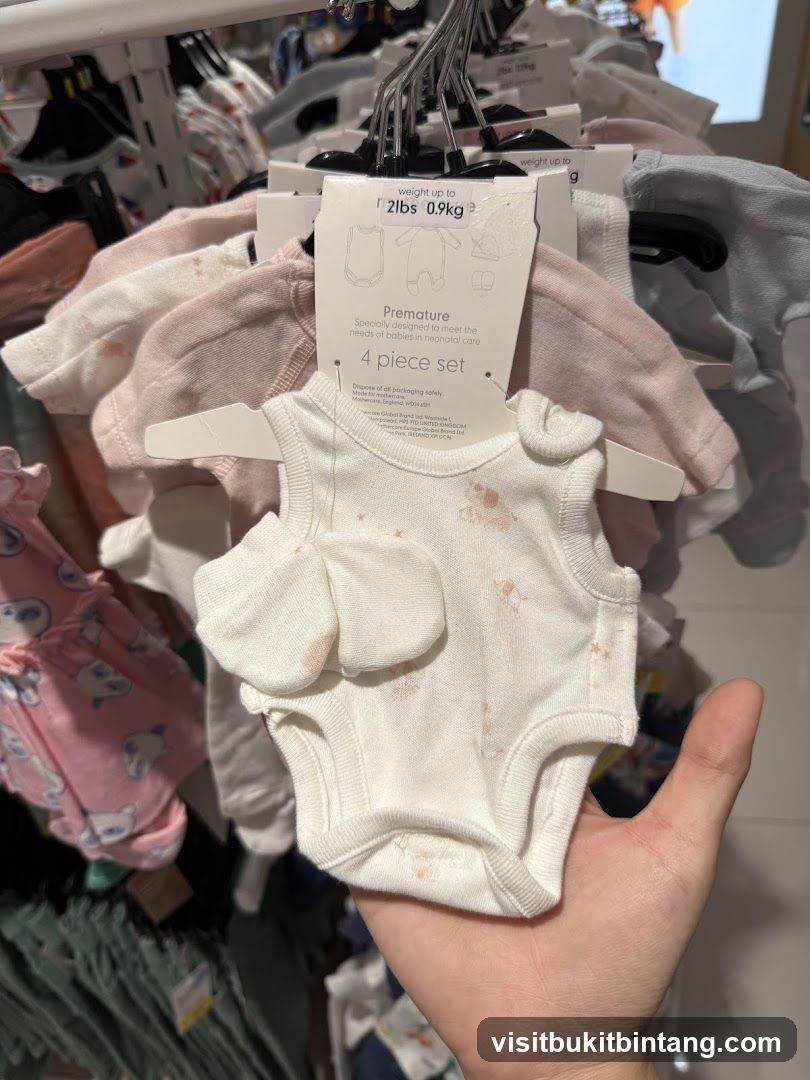 Baby Premature 4 Piece Set