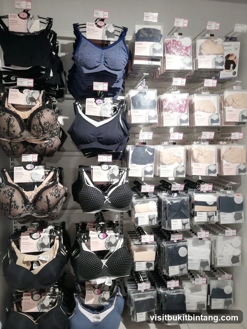Maternity Bras Display