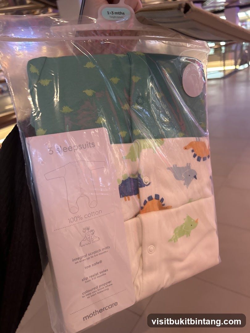 Mothercare Sleepsuits