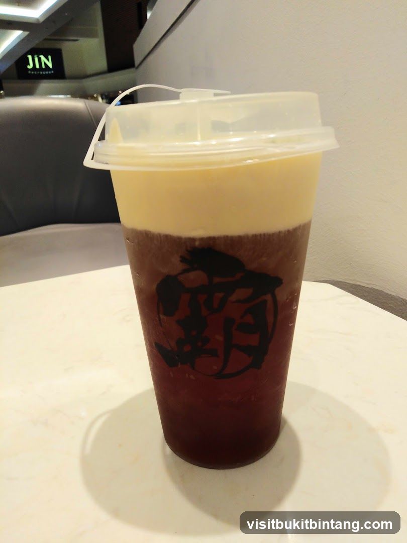 Beverage with Creamy Topping