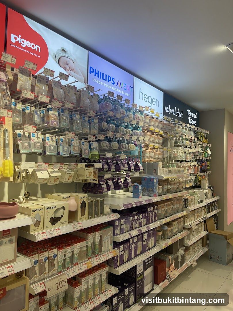 Baby Product Store Aisles