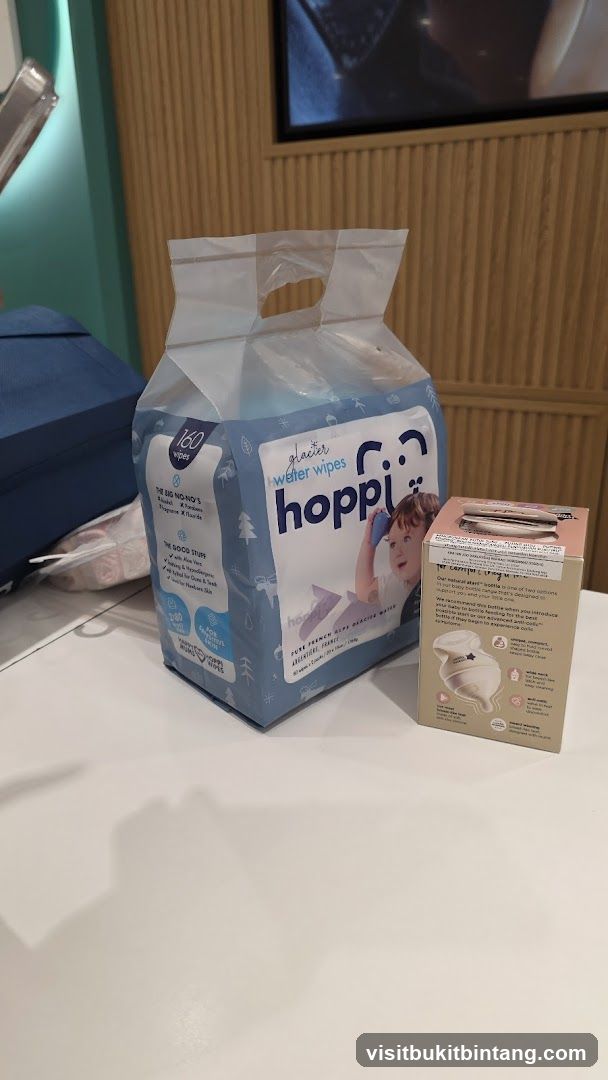 Baby Wipes and Bottle