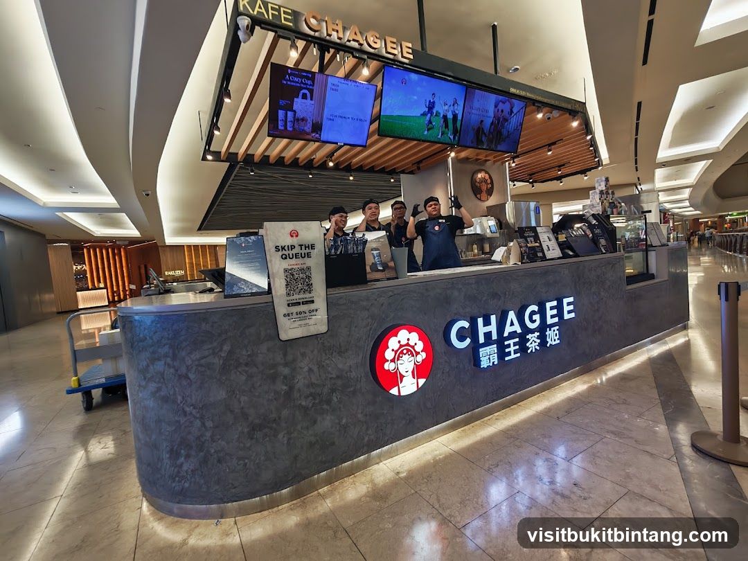 Chagee Cafe Counter
