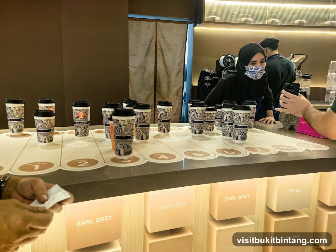 Tea Shop Counter