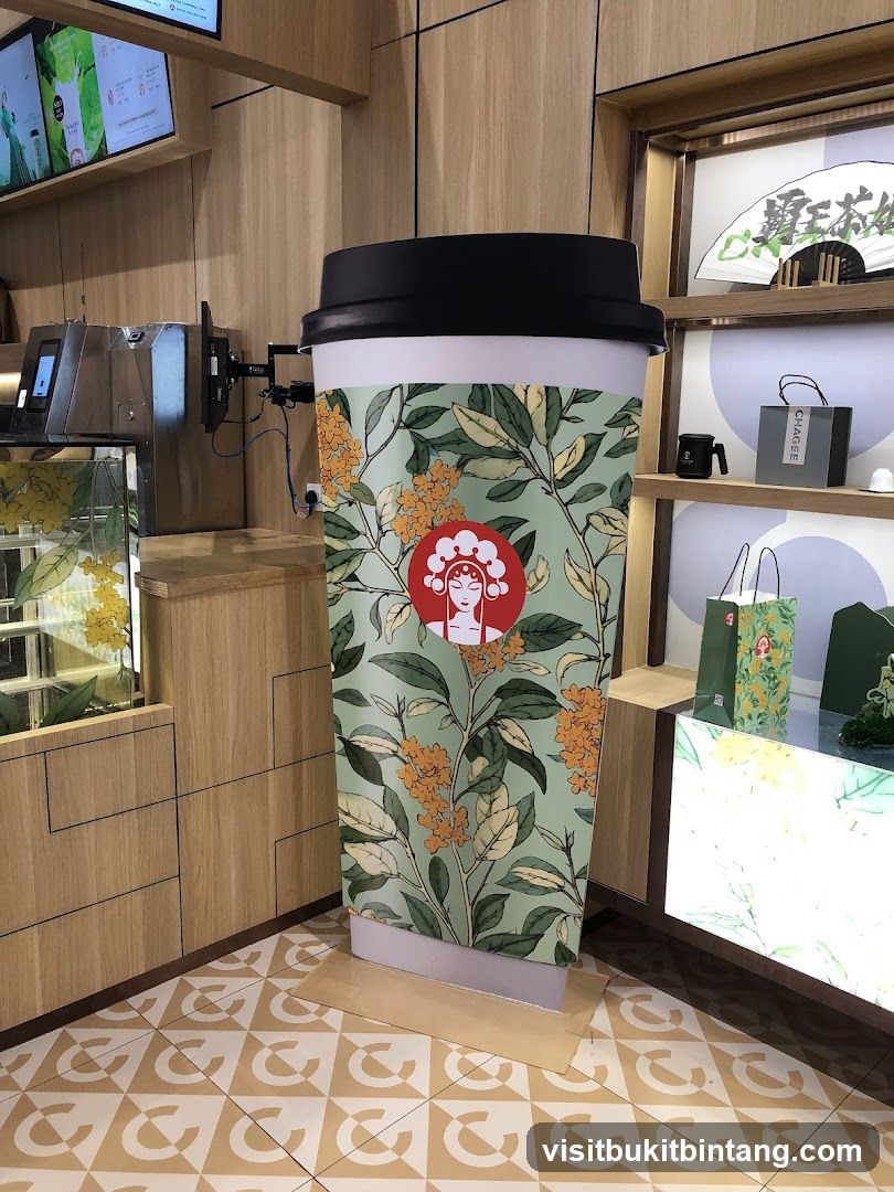 Giant Coffee Cup Display