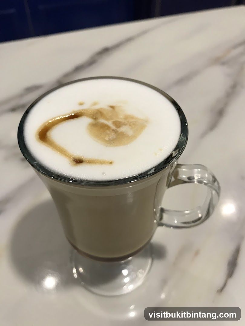 Coffee Drink with Latte Art