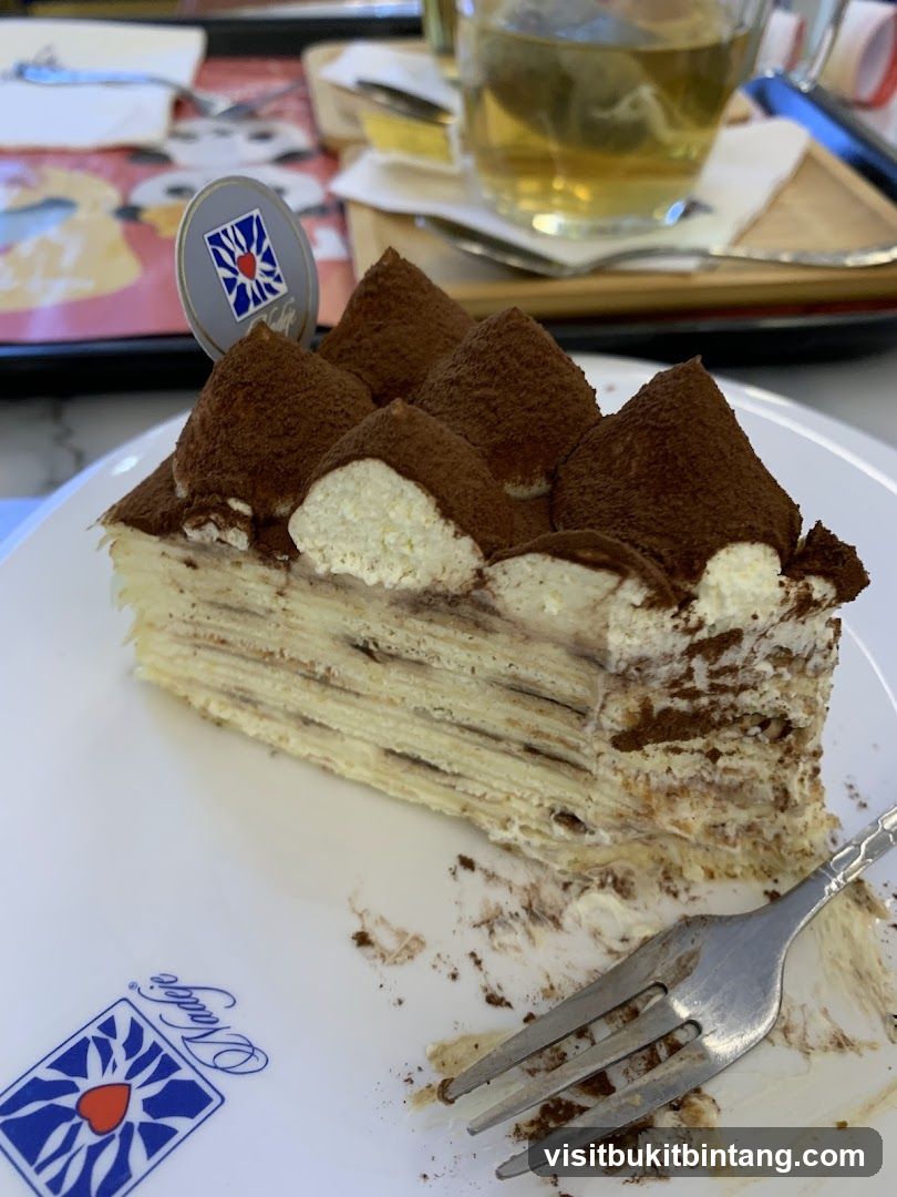 Tiramisu Cake Slice