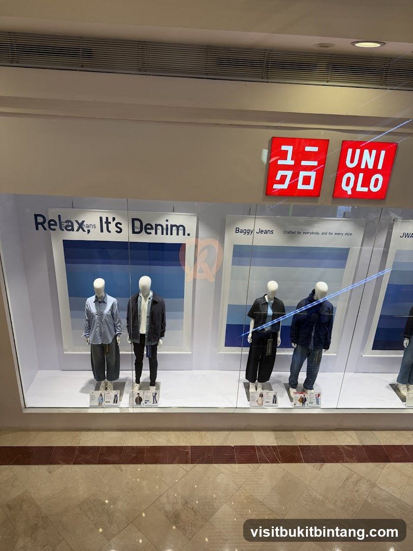 Uniqlo Store Window Display