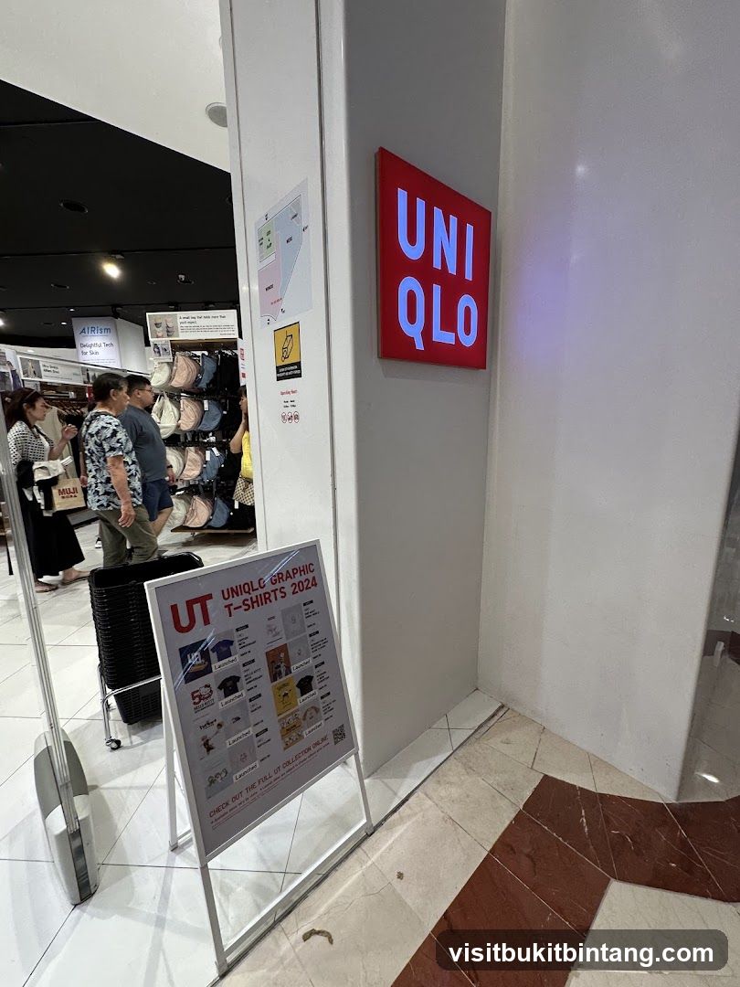 Uniqlo Store Entrance