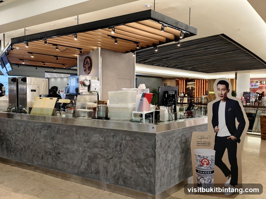 Chagee Store Counter