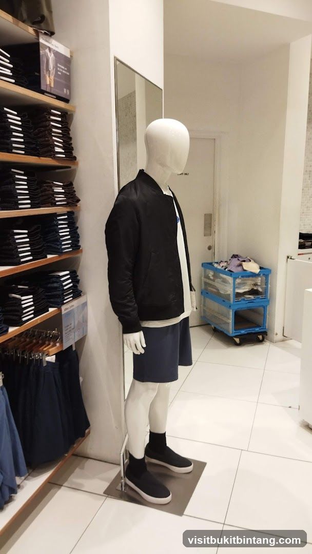 Mannequin in store