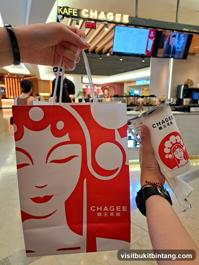 Chagee Bag and Drink