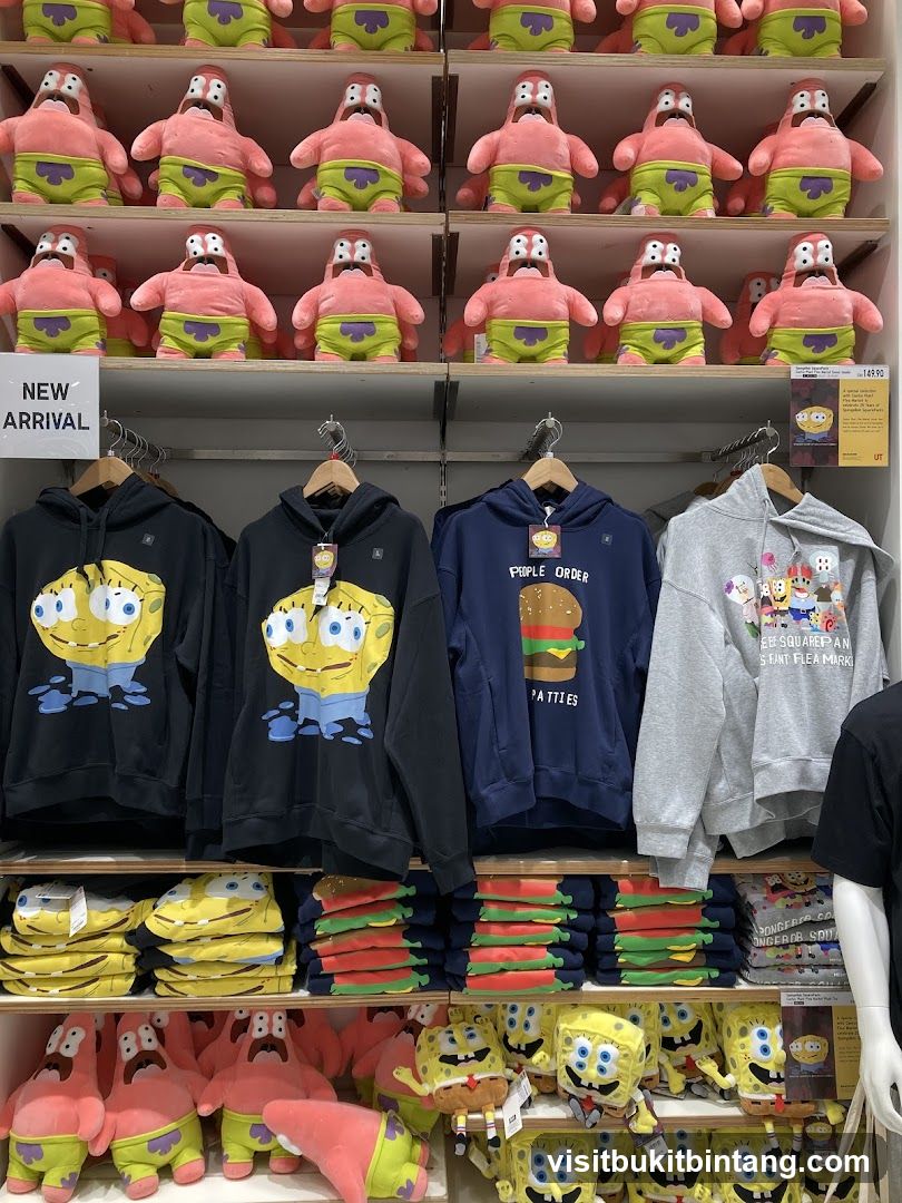 SpongeBob SquarePants Merchandise Display