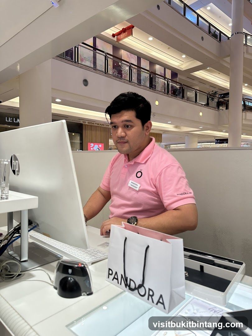Sales Associate at Pandora Counter