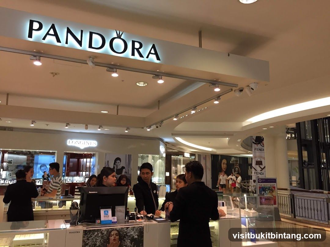 Pandora Store Interior