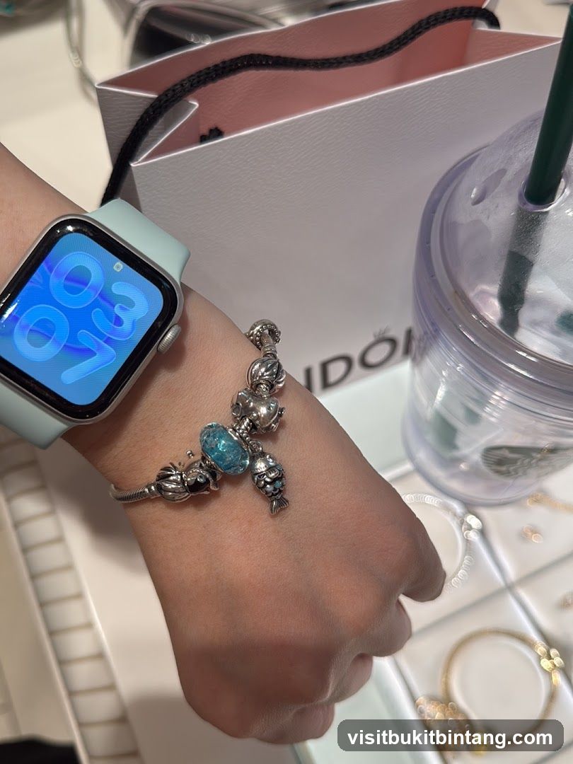 Pandora Bracelet and Apple Watch