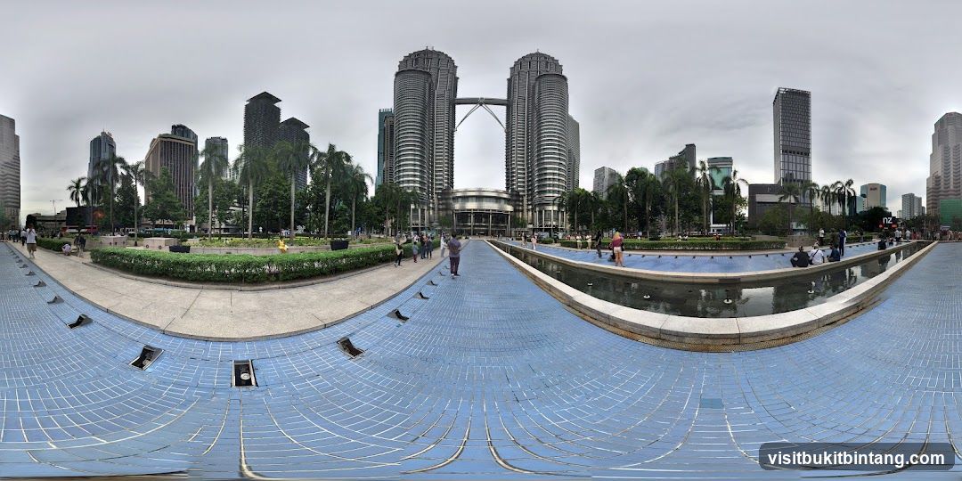 Petronas Towers and surrounding park