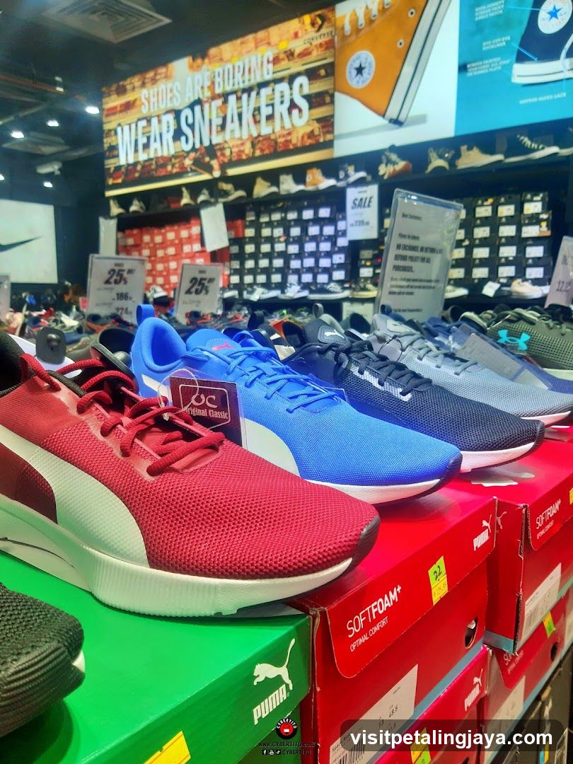 Sneaker Store Interior Display
