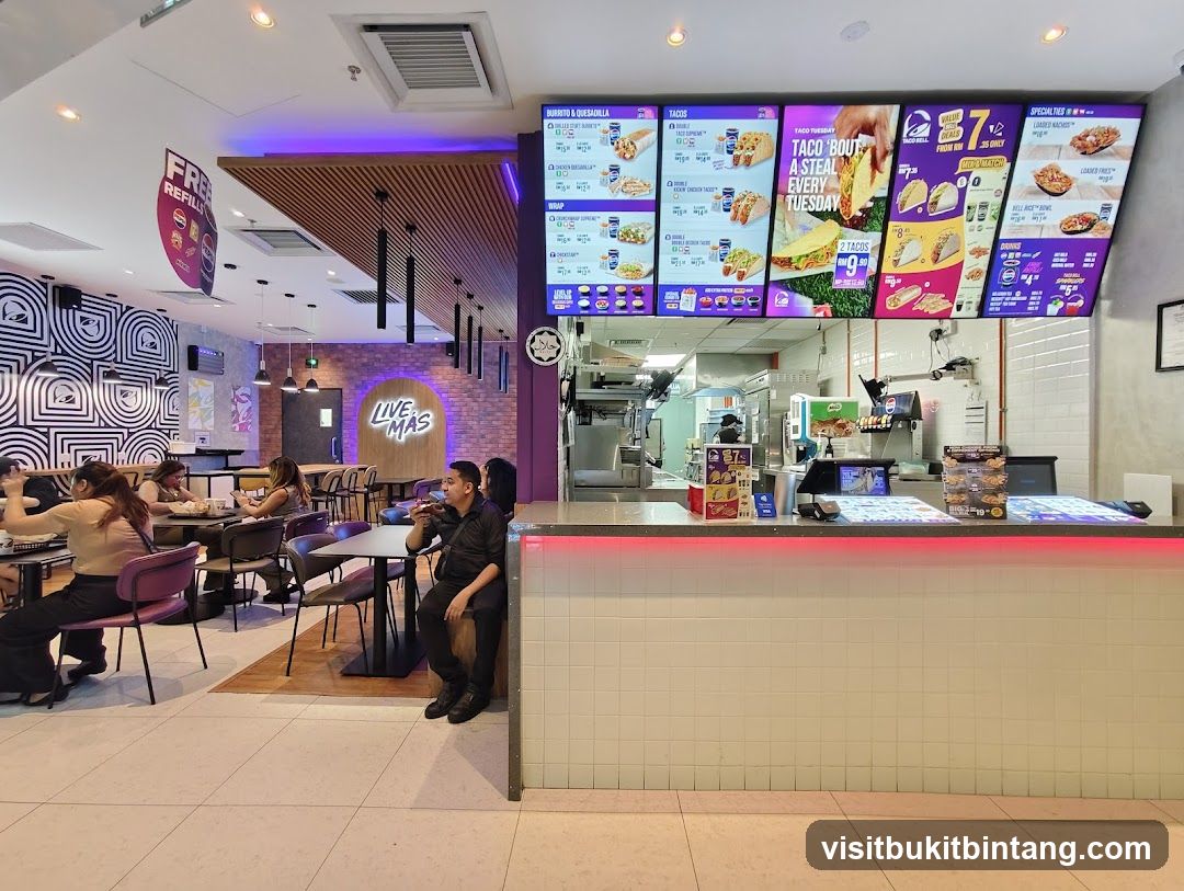 Taco Bell Interior