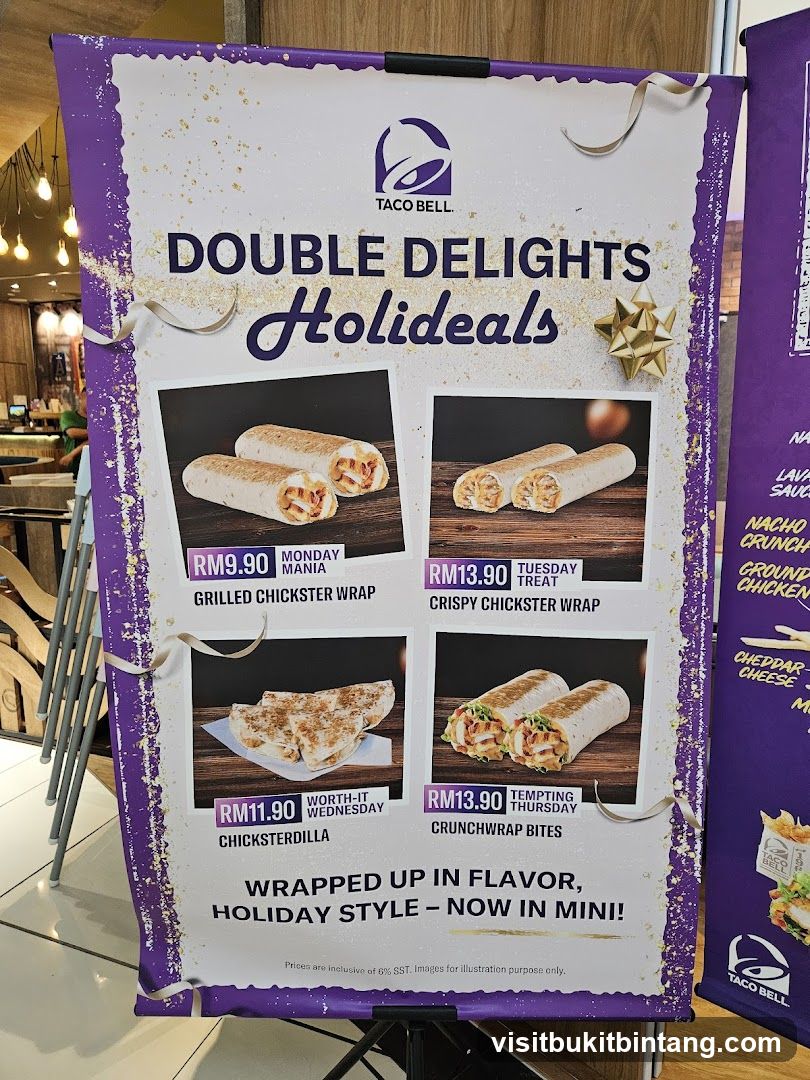 Taco Bell Double Delights Holideals