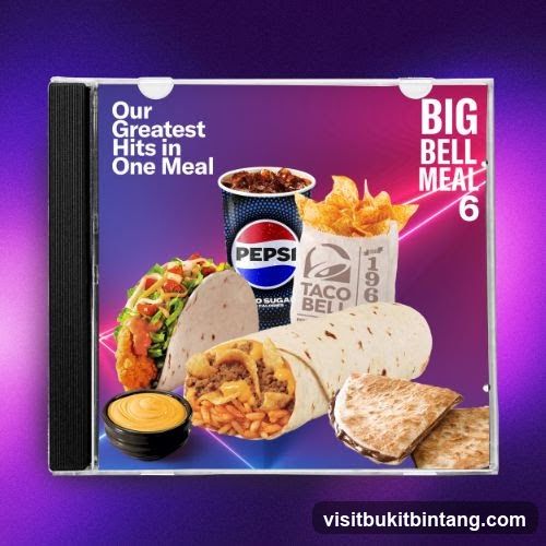 Taco Bell Big Bell Meal 6