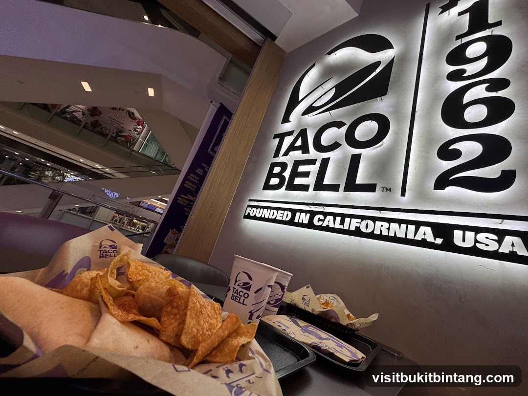 Taco Bell Food and Signage