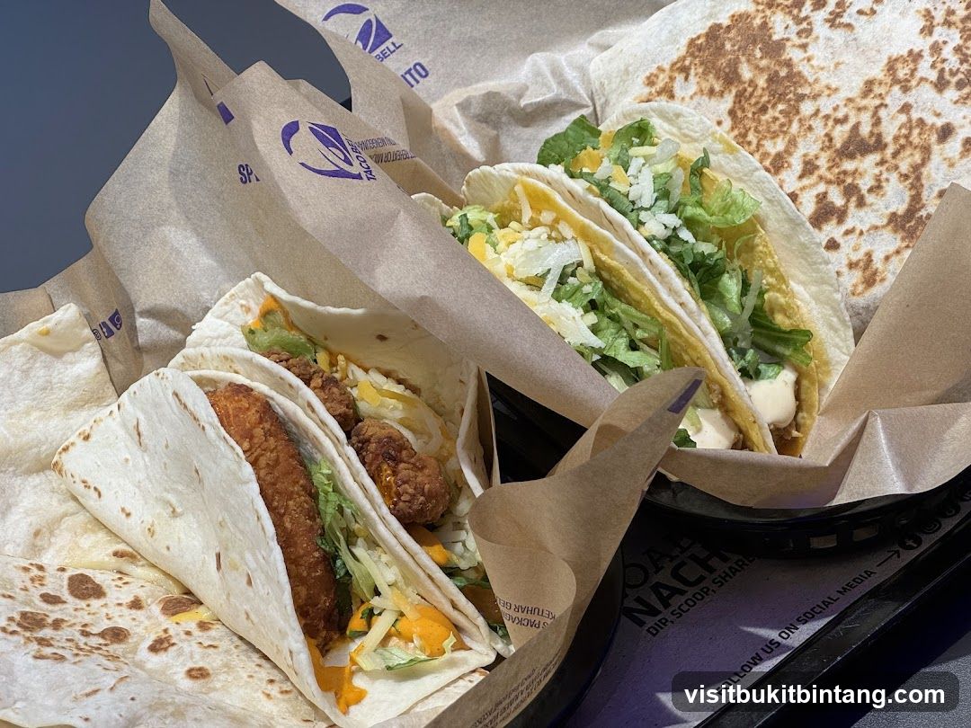 Tacos and Quesadilla