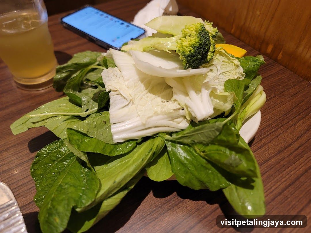 Fresh Vegetables on a Table