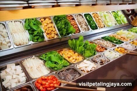 Hot Pot Buffet Display