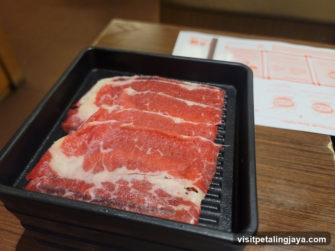 Sliced Meat on Grill Tray