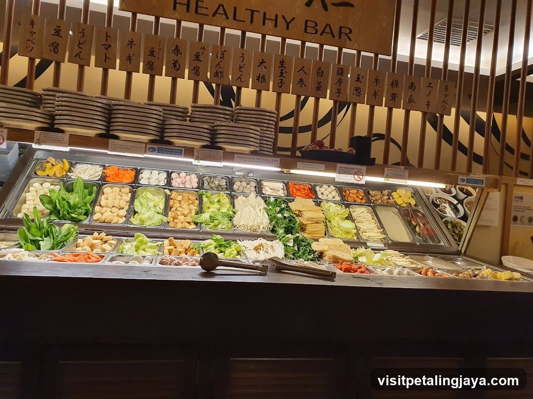 Healthy Bar Buffet Display