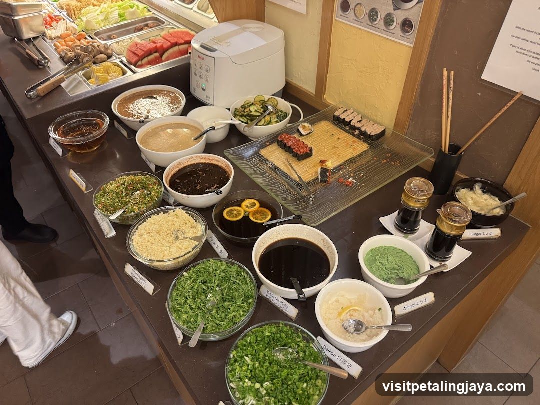Sushi Buffet Table