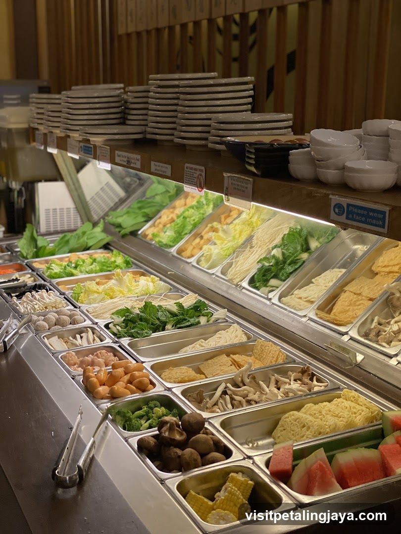 Hot Pot Buffet Display