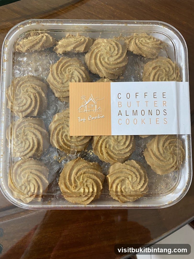 Coffee Butter Almond Cookies