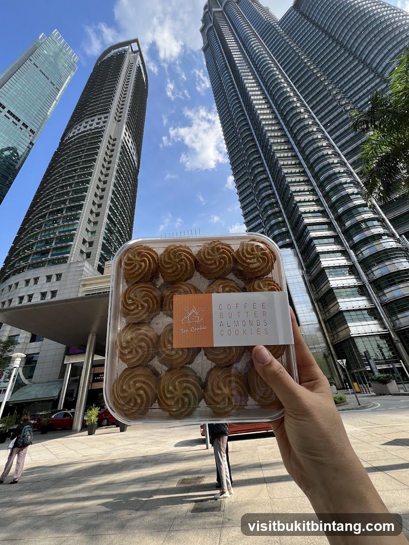 Cookies with Petronas Towers in Background