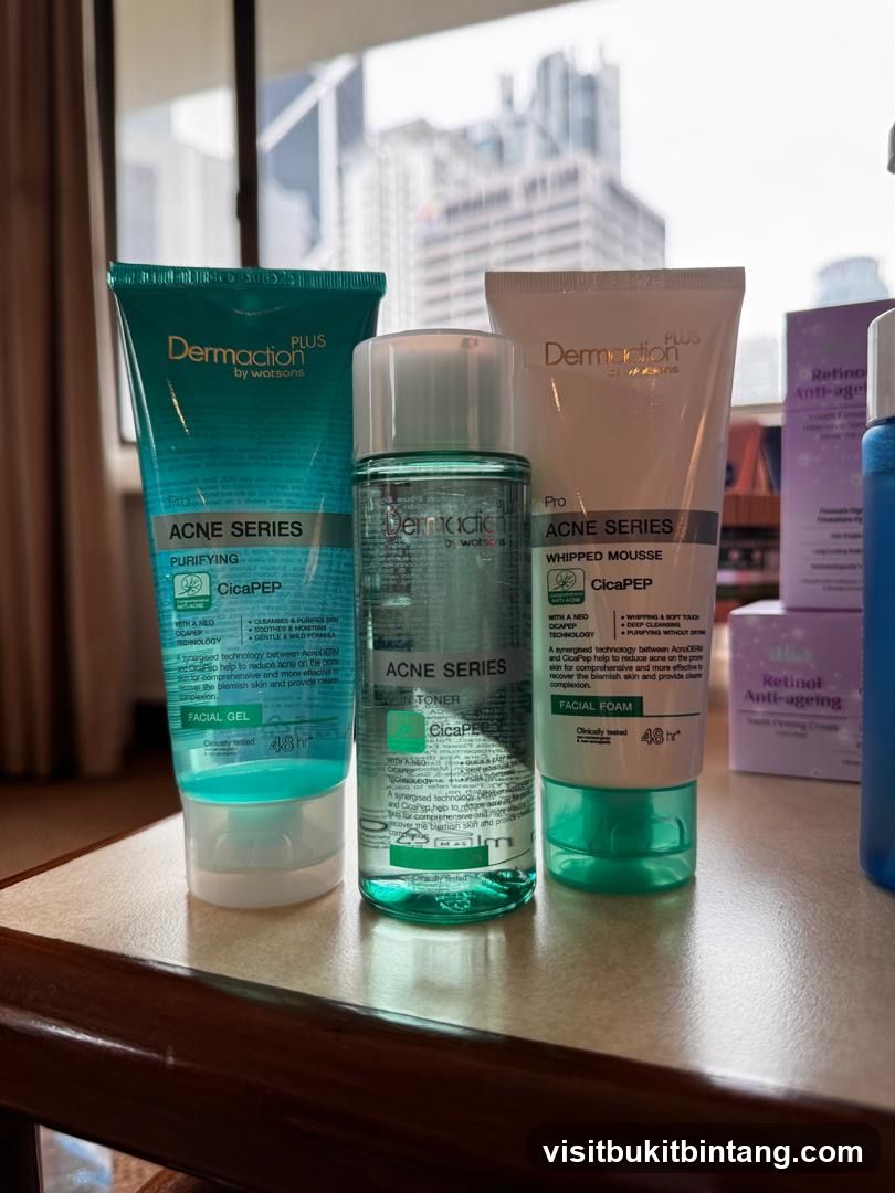 Dermaction Plus Acne Series Products