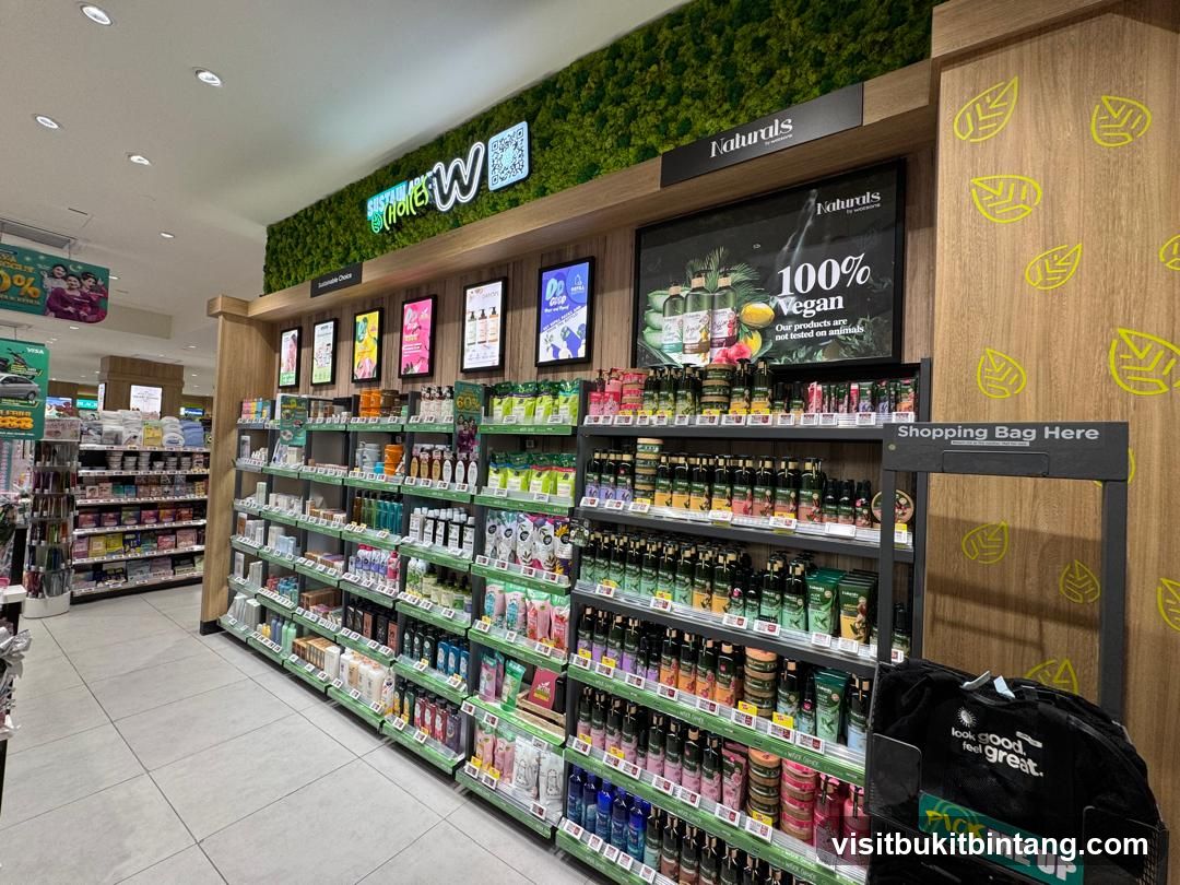 Natural Products Aisle