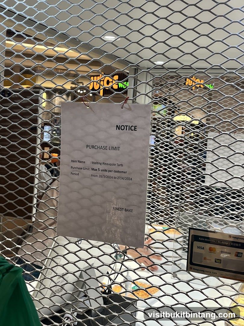 Purchase Limit Notice