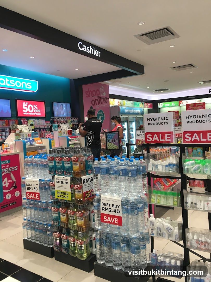 Watsons Store Interior