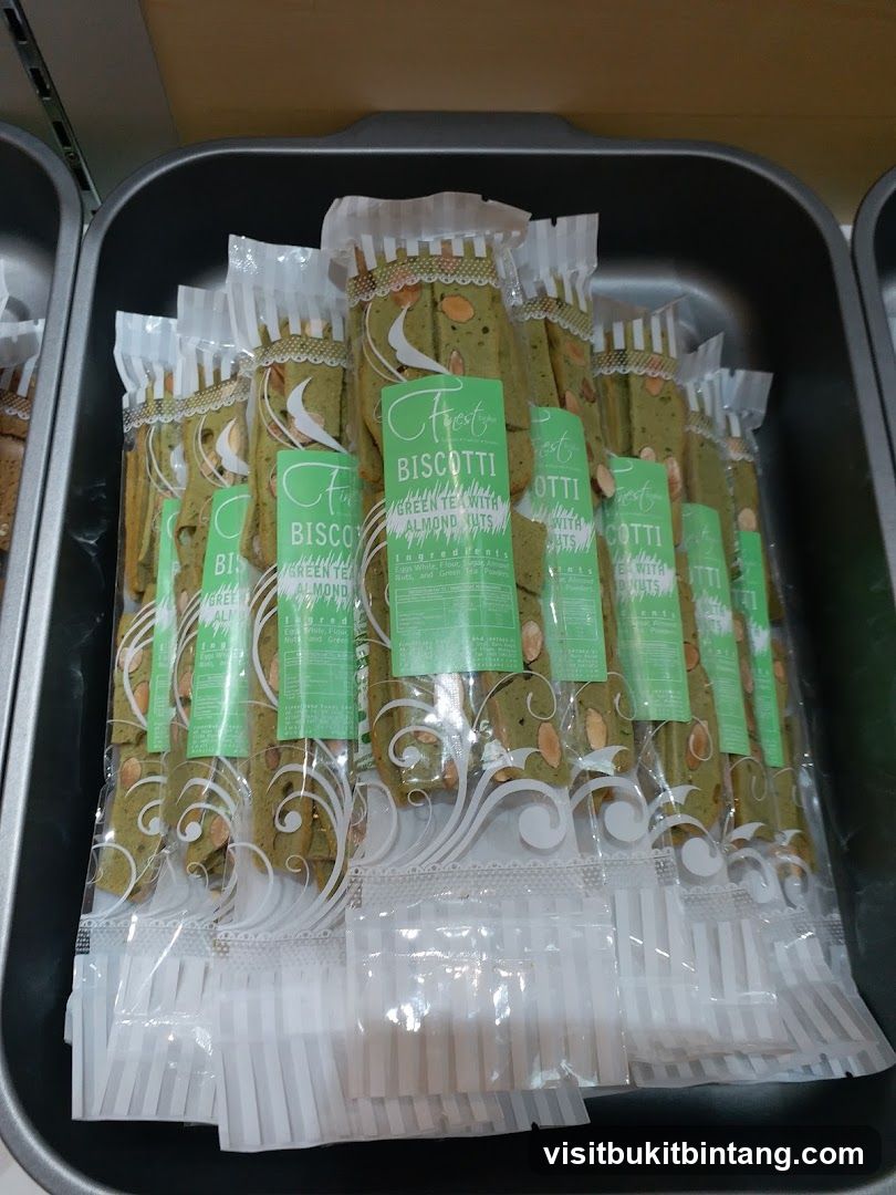 Green Tea Biscotti